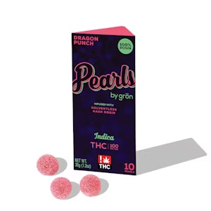 Grön Edibles - Gron- Dragon Punch - 100mg Indica Pearls