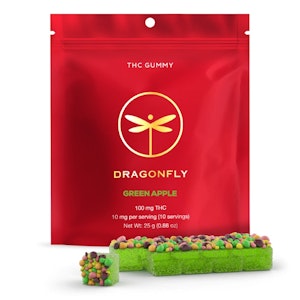 Dragonfly - Green Apple Gummy Cluster | Gummies | 100mg | Dragonfly