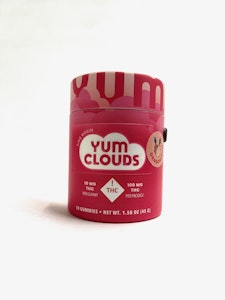 Yum Cloud - Yum Clouds Dragon Fruit Live Rosin Gummies 100mg