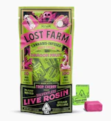 Lost Farm Dragon Fruit "Trop. Cherry" Rosin Chews 10ct | 100mg THC