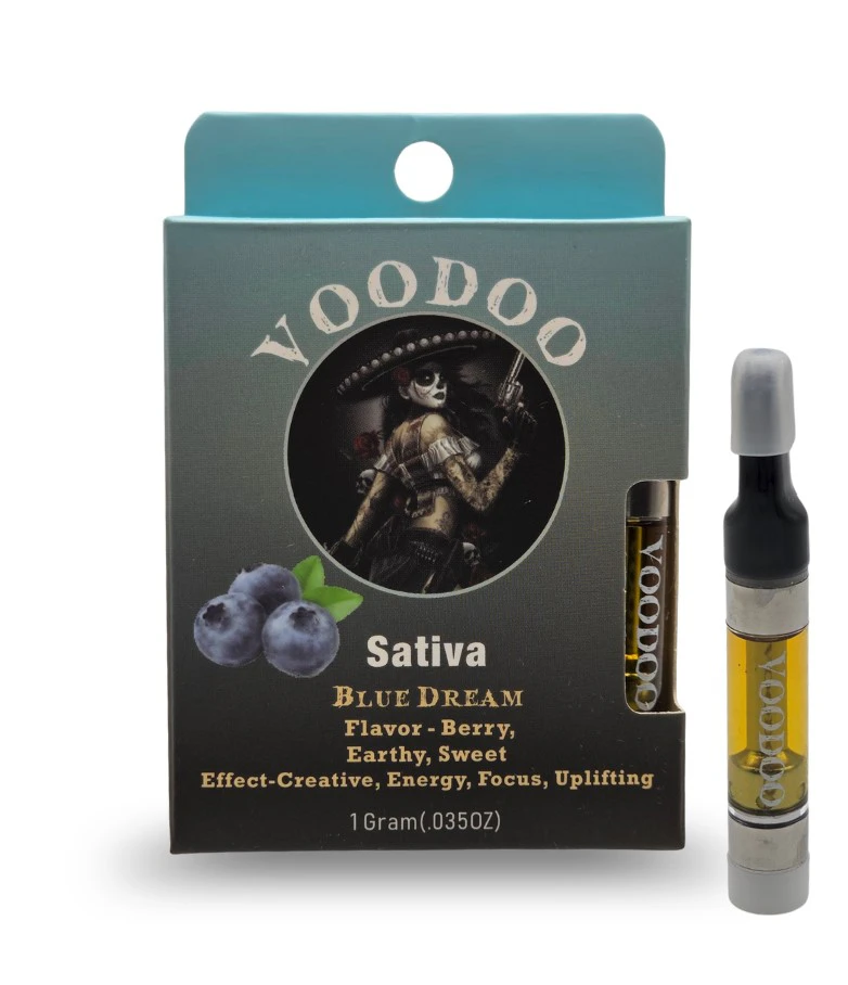 Voodoo - Voodoo- Blue Dream-Sativa-1g 510 cart-88% THC Main Image