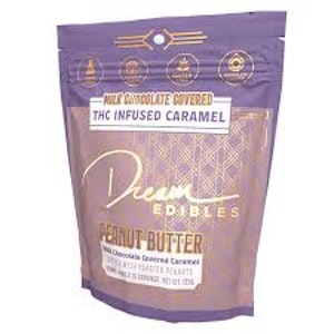 DREAM EDIBLES - Dream Edibles - Chocolate Peanut Butter Caramel - 10pc 100mg