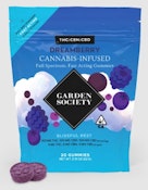 Garden Society Dreamberry THC:CBD:CBN Gummies