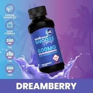 CHILL MEDICATED - Chill Medicated - Zero Sugar Syrup 600mg Dreamberry Snooze