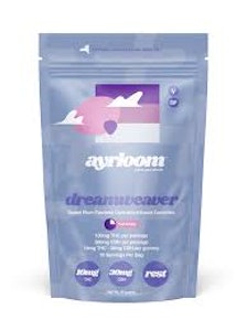 AYRLOOM - Ayrloom - Dreamweaver - Rest - 1:3 THC:CBN - 100MG - Indica - Edible Infused Gummies