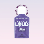 Grape Crash 2:1CBN THC Shot - 100mg. 30ml