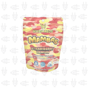 MUHA MEDS - Muha Meds - Strawberry Lemon Mambas Gummies 200MG (5 x 40MG)