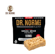 Dr. Norm's NANO Crunchy Toasted Cinnamon Crispy Rice Bar 100mg