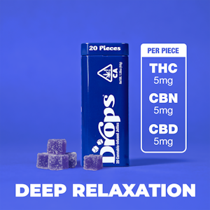 DROPS - Drops - 20ct. 100mg (Deep) - Black Currant