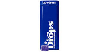 Drops Black Currant 100mg 2 Gummies