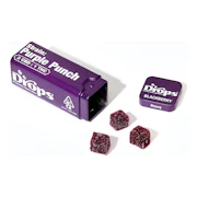 Drops | Blackberry | 2:1 CBD:THC | Strain-Specific Live Rosin Infused Jellies | 20pc | 100mg