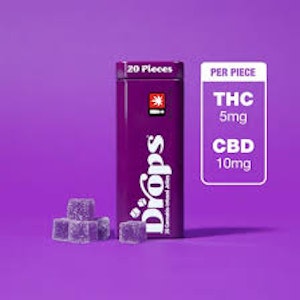 Drops - Drops Blackberry 1:2 CBD 20 Pack
