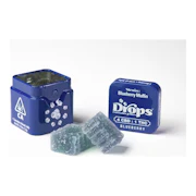 Drops | Blueberry 4:1 | Strain-Specific Live Rosin Infused Jellies | 2pc | 50mg