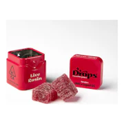 Drops | Cherry | Strain-Specific Live Rosin Infused Jellies | 2pc | 100mg