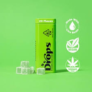 Drops - Drops Lime 100mg 20 Pack Gummies