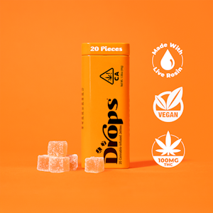 DROPS - Drops - 20ct. 100mg (Creative) - Orange