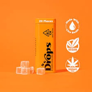 Drops - Drops Orange 100mg 20 Pack Gummies