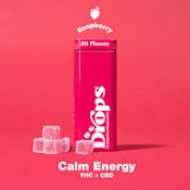 Drops Raspberry CBD 2 Gummies 1:2