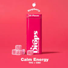 Drops - Drops Raspberry CBD 2 Gummies 1:2 Main Image