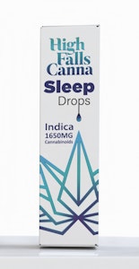 HIGH FALLS CANNA - HIGH FALLS CANNA | "SLEEP" Drops | 1650mg