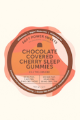 Soft Power Sweets - Chocolate Covered Cherry Sleep Gummies - 2:1:1 THC:CBN:CBD - 100mg - Edibles