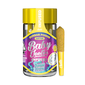 Durban Poison (S) | .5g 5pk Quad Infused Rosin Enhanced Baby Jeeter Prerolls | Jeeter