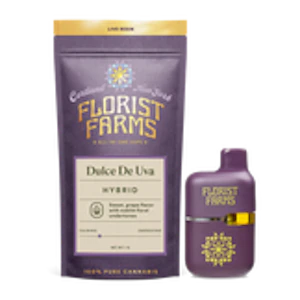 FLORIST FARMS - Florist Farms - Dulce De Uva - Live Resin AIO - 1g - 78.1% THC - Vape Pen