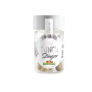 PUNCH EDIBLES & EXTRACTS - [PUNCH] INFUSED PREROLL 5 PACK - STINGERS - DULCE FRESA (H)
