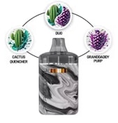 Duo Vape: Cactus Quencher X Grandaddy Purp Disposable - 2g - GCC