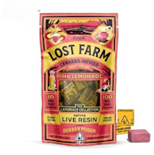 Lost Farm - Pink Lemonade (Durban Poison) Live Resin Chews 100mg