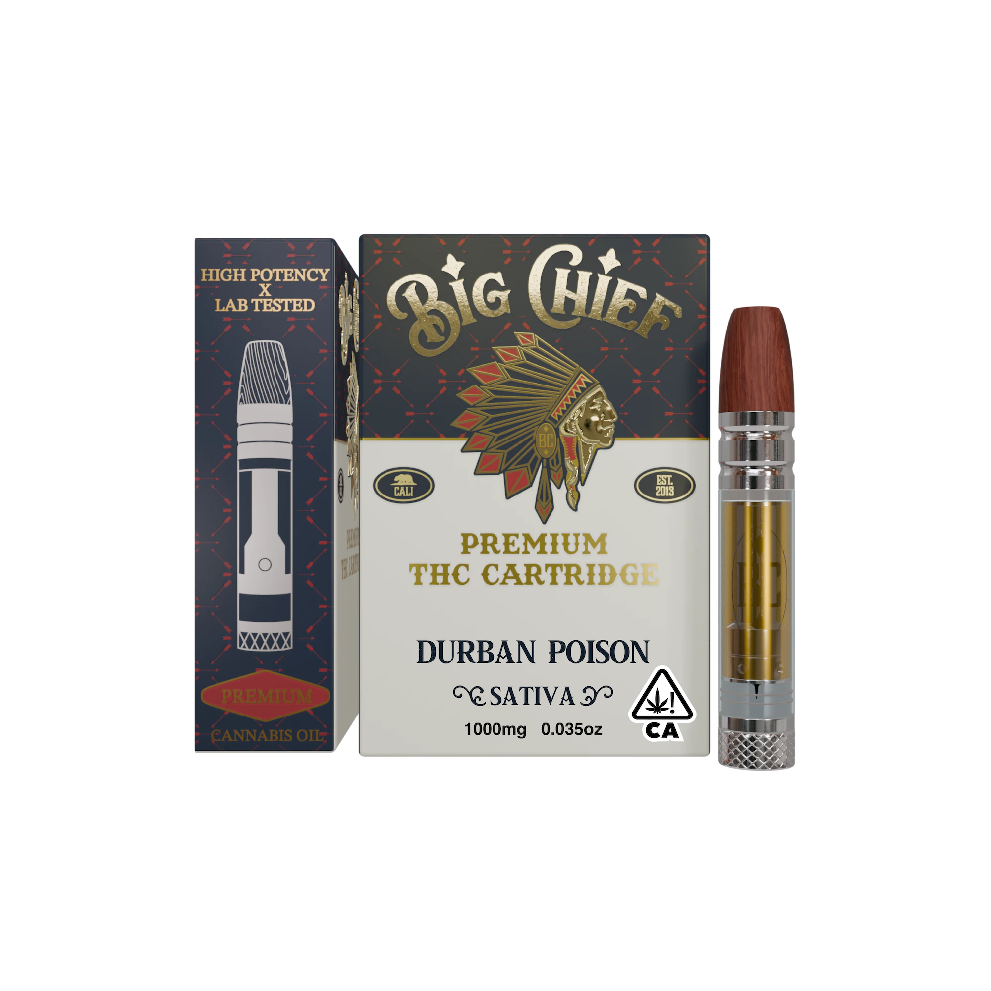 Big Chief Extracts - Durban Poison (S) | 1g Cart | Big Chief Main Image