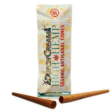 Papers/Cones - High Hemp Dutch Cream Organic Hemp Wraps 2 Pack