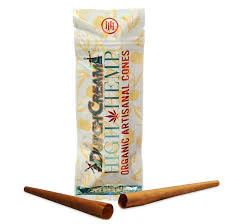 Luv Buds - Papers/Cones - High Hemp Dutch Cream Organic Hemp Wraps 2 Pack Main Image