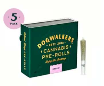 DOGWALKERS - Runtz S1 5pk Pre-Rolls - 1.75g