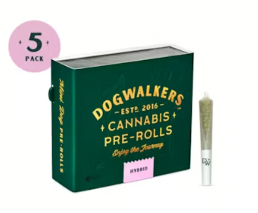 Dogwalkers - Runtz S1 5pk Pre-Rolls - 1.75g Main Image