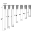 GLASS: DOWNSTEM ASSORTED SIZES