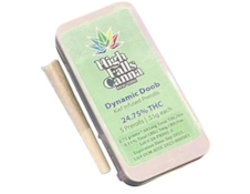 High Falls Canna- Dynamic Doob- 7 x .5g Kied Infused Prerolls
