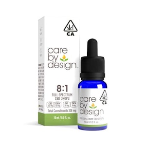 CARE BY DESIGN - CBD 8:1 Drops - Care By Design