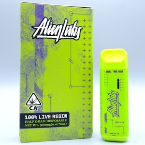 Alien Labs - Gelato 41 .5g Live Resin Disposable Pen - Alien Labs