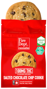 FIRE DEPT. CANNABIS - Salted Chocolate Chip Cookie, Rosin Infused, Hybrid