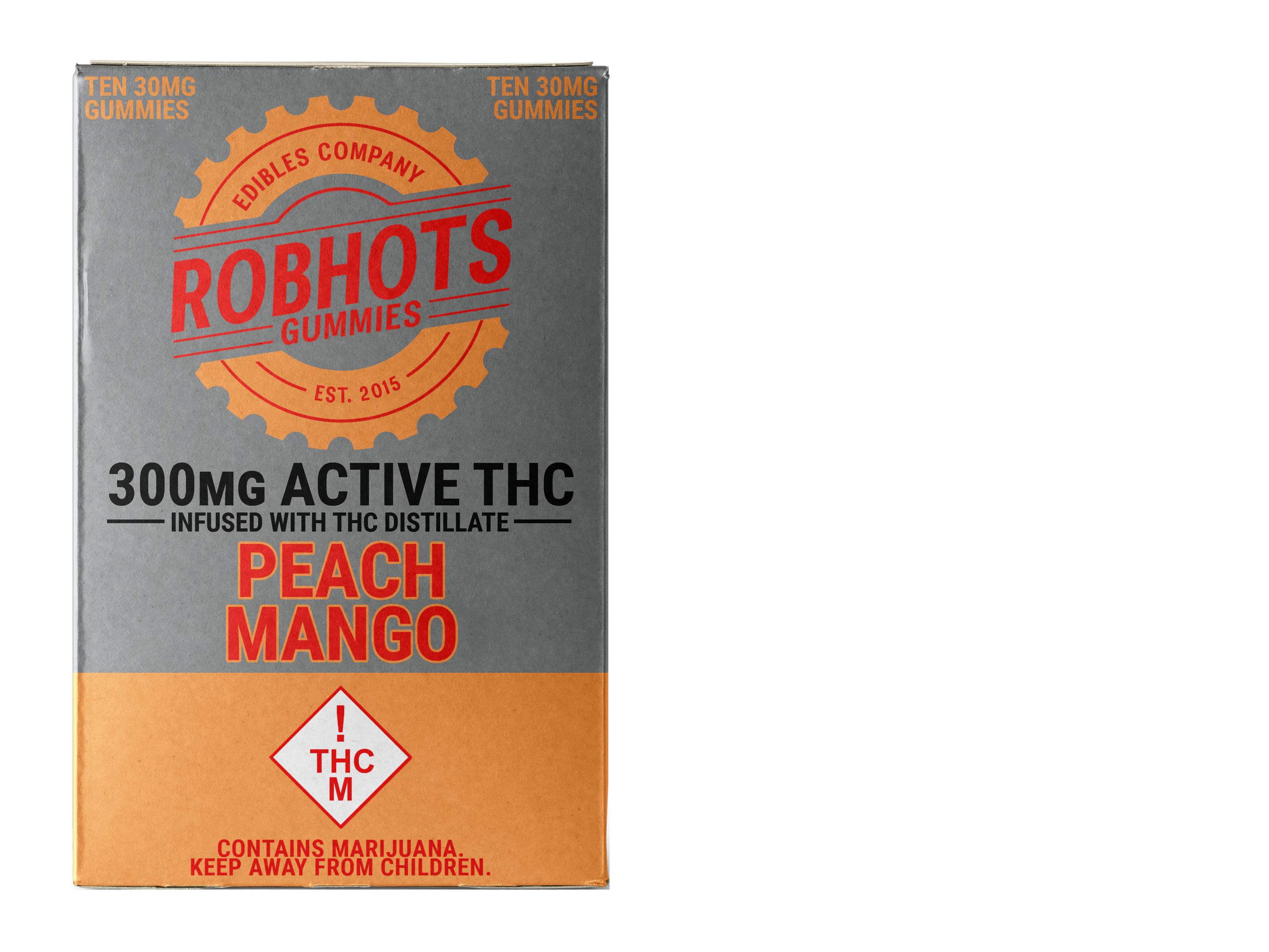 ROBHOT - ROBHOT PEACH MANGO GUMMY 300MG Main Image