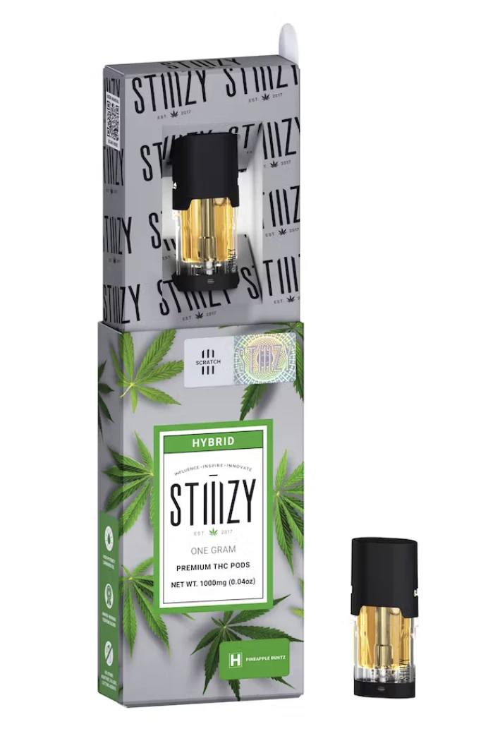 STIIIZY - Stiiizy | Pineapple Runtz premium pod 1g | 90.23% THC Main Image