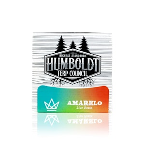 HUMBOLDT TERP COUNCIL - HUMBOLDT TERP COUNCIL - Concentrate - Amarelo - Live Rosin - 1G