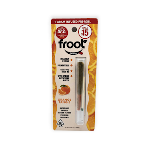 Froot - Orange Tangie 1g Infused Pre-roll - Froot 