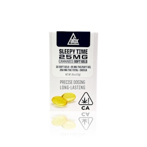 ABX - Capsules - Sleepy Time - Soft Gels 25MG - 10-Pack - 250MG
