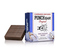 Dark Chocolate Sea Salt | 100mg Bar | Punch