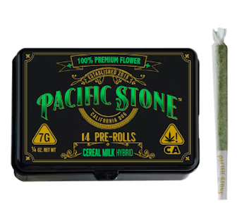 PACIFIC STONE - Pacific Stone 14pk Prerolls 7g Cereal Milk 