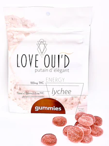 Love Oui'd - Love Oui'd - Energy - 100MG - Sativa - Edible Gummies