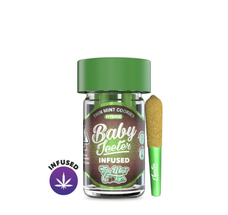 Jeeter - Jeeter - Thin Mint Cookies - 5pk Infused PreRolls Main Image