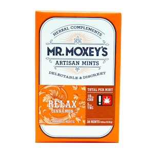 MR. MOXEY'S - Mr. Moxey's 2:1 Cinnamon Relax Mints 100mg